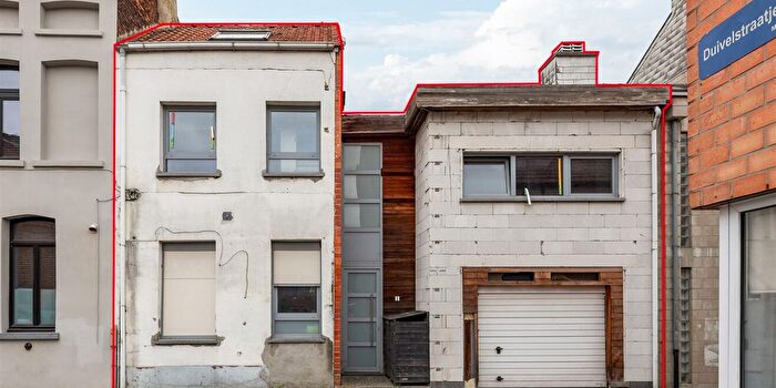 4-kamerhuis te koop in Mechelen
