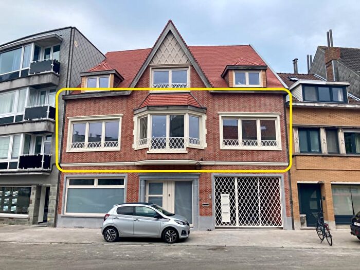 2-kamerappartement te huur in Oostende