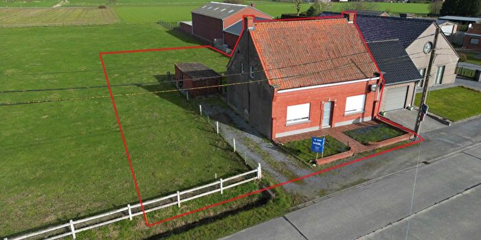 4-kamerhuis te koop in Dentergem