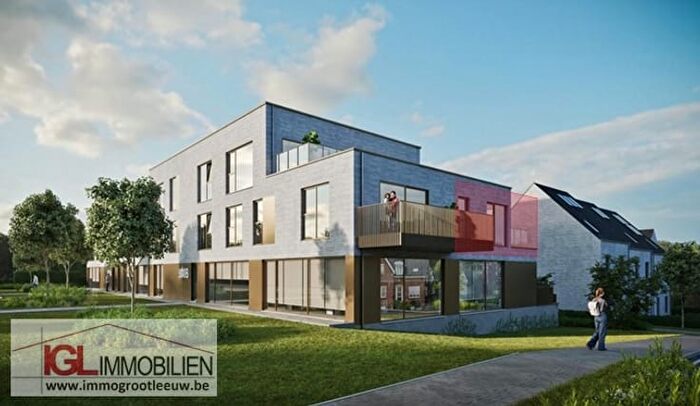 8-kamerappartement te koop in Huizingen