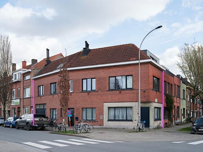 4-kamerhuis te koop in Gent