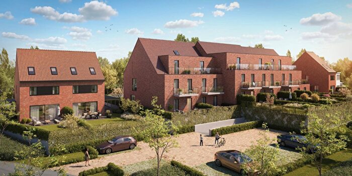 1-kamerappartement te koop in Aalbeke