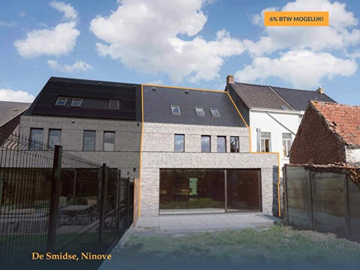 5-kamerhuis te koop in Ninove