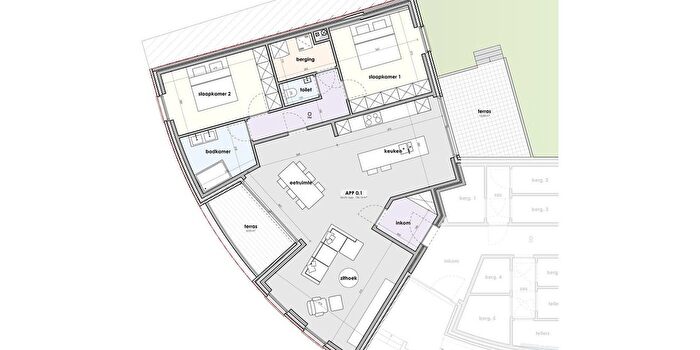 2-kamerappartement te koop in Ardooie