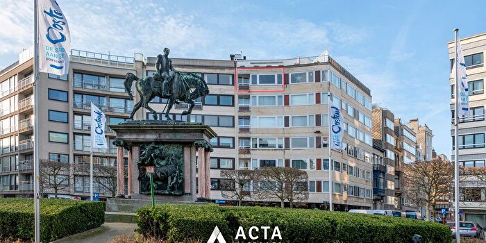 2-kamerappartement te koop in Oostende