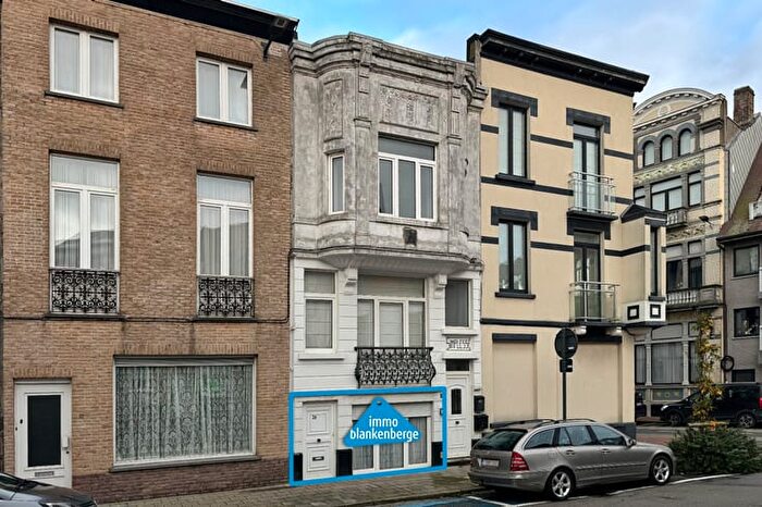 1-kamerappartement te koop in Blankenberge