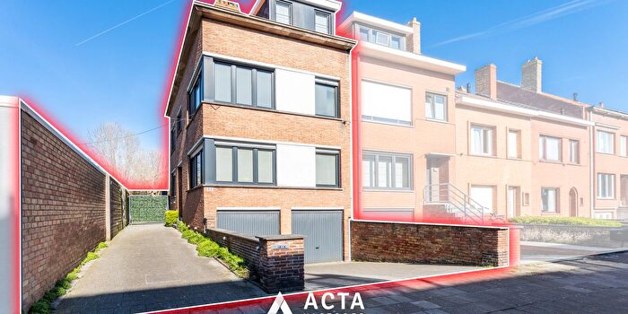 4-kamerhuis te koop in Oostende