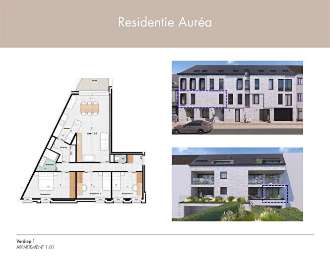3-kamerappartement te koop in AALST