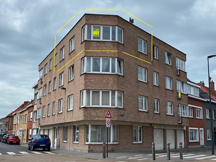 1-kamerappartement te huur in Oostende