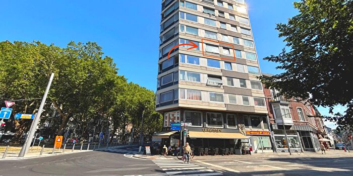 1-kamerappartement te huur in Liège