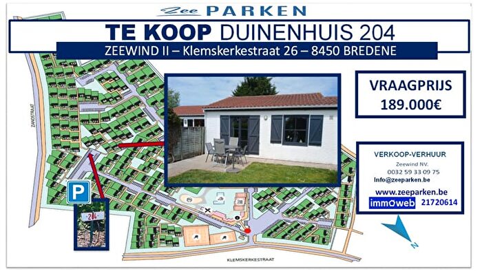 4-kamerhuis te koop in Bredene