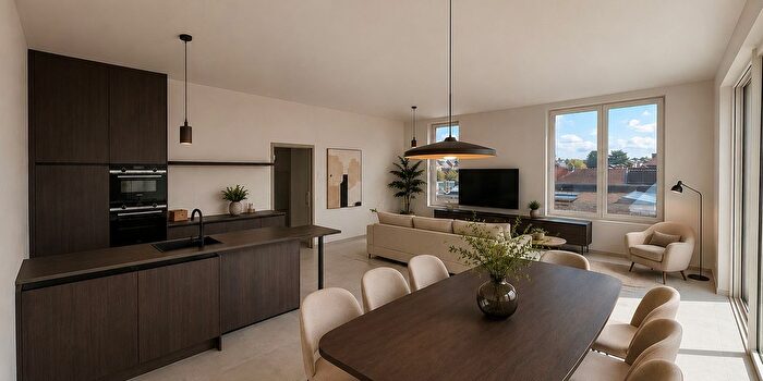 2-kamerappartement te koop in Sint-Lievens-Houtem
