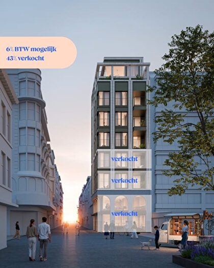 1-kamerappartement te koop in Oostende
