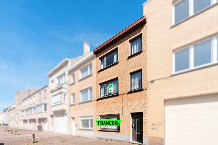 5-kamerhuis te koop in Oostende