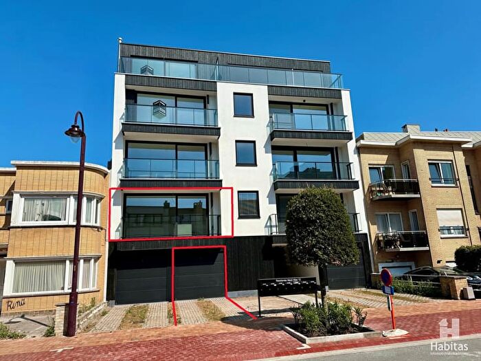 2-kamerappartement te huur in Wenduine