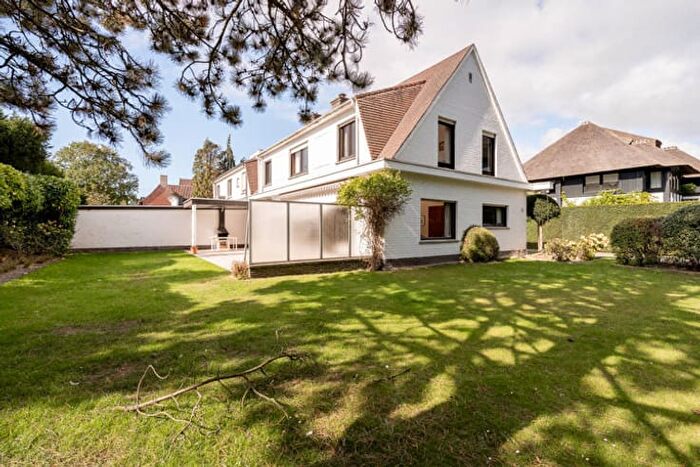 4-kamerhuis te koop in Knokke-Zoute