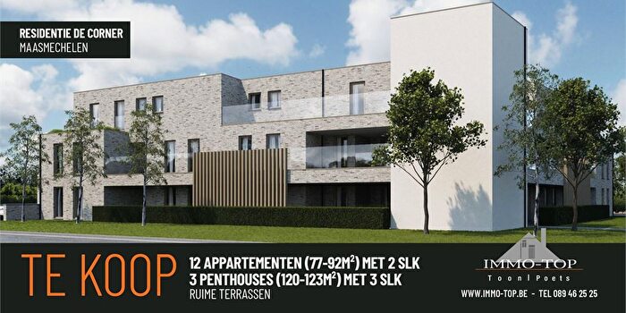2-kamerappartement te koop in Mechelen-aan-de-Maas