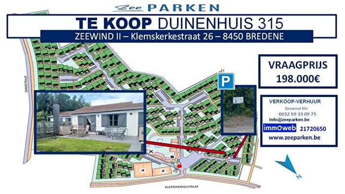 4-kamerhuis te koop in Bredene