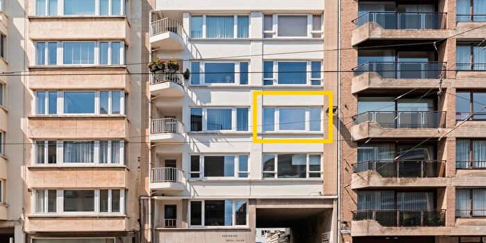 1-kamerappartement te koop in Oostende