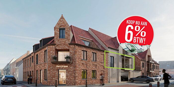 1-kamerappartement te koop in Koekelare