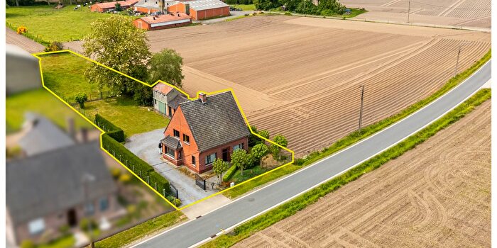 4-kamerhuis te koop in Olsene