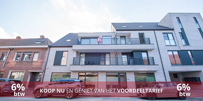 2-kamerappartement te koop in Beveren-Leie
