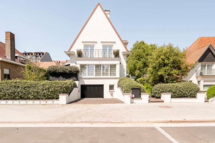 4-kamerhuis te koop in Knokke-Heist