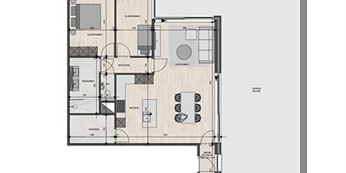 2-kamerappartement te koop in Mechelen-aan-de-Maas