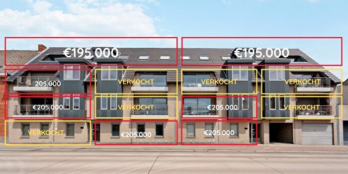 2-kamerappartement te koop in Passendale