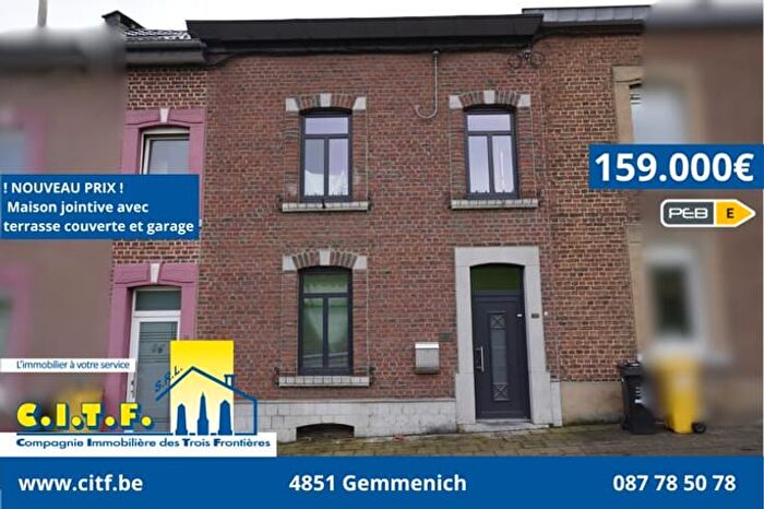 3-kamerhuis te koop in Plombières