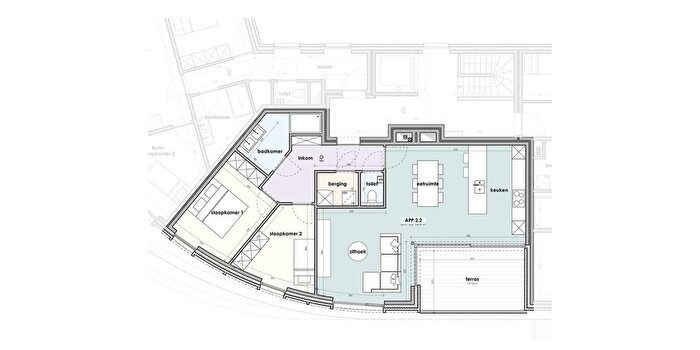 2-kamerappartement te koop in Ardooie