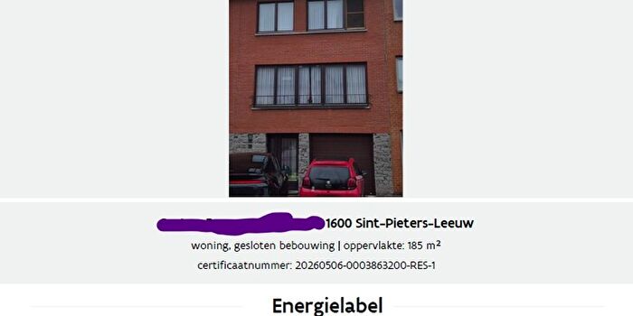 4-kamerhuis te koop in Sint-Pieters-Leeuw