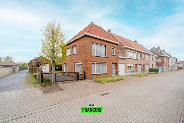 4-kamerhuis te koop in Gistel
