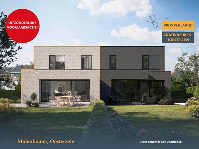 3-kamerhuis te koop in Oosterzele
