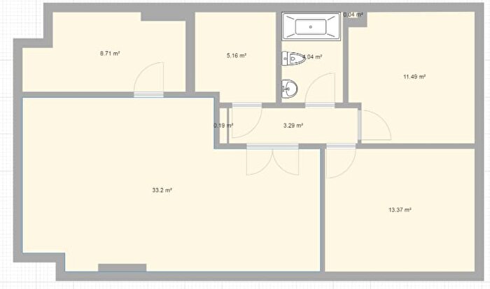 2-kamerappartement te huur in Liège