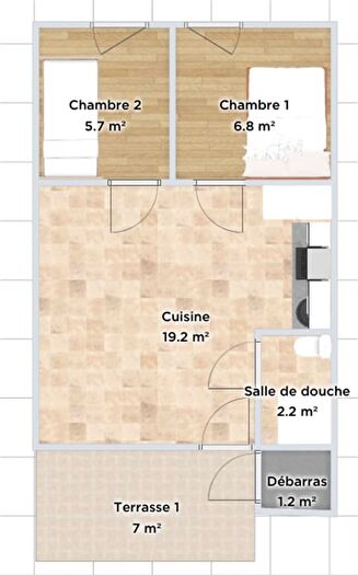 1-kamerhuis te koop in Celles